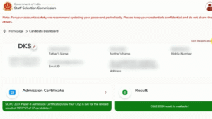 SSC OTR Online Correction 2025
