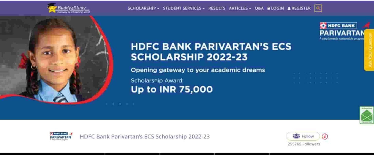 Scholarship Scheme