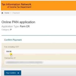 Pan card online correction 2023