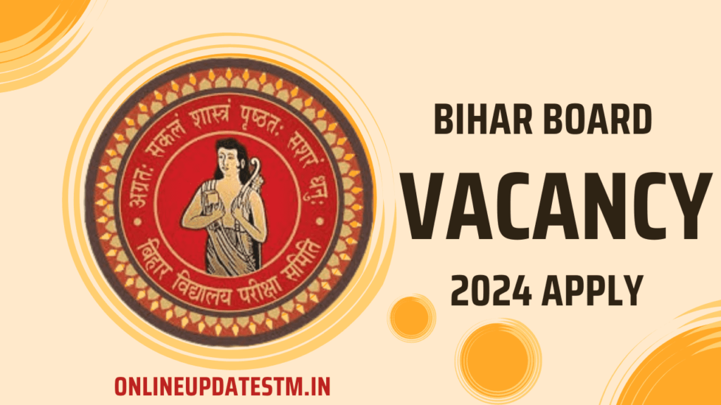 Bihar Board Recruitment 2024