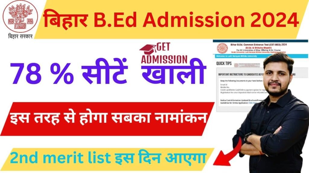 Bihar Bed 2nd Merit List 2024