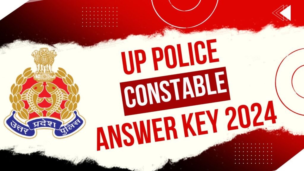 UP Police Constable Answer Key 2024