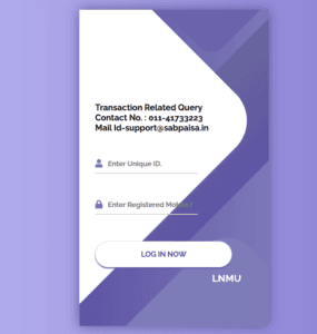 LNMU UG Registration 2024-28