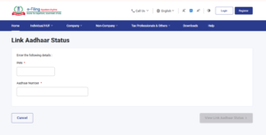 Aadhaar Pan Card Link