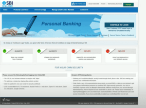 SBI Internet Banking Registration