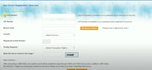 SBI Internet Banking Registration