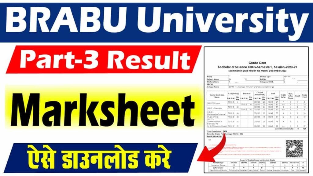 BRABU Part 3 Result 2021-2024 Out