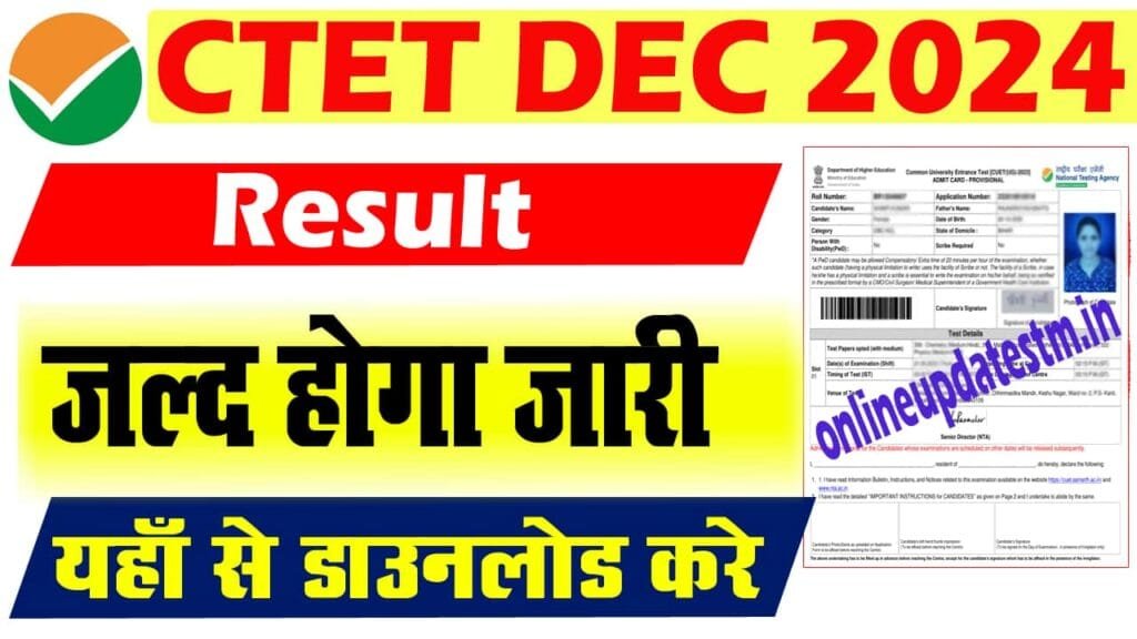 CTET December Result 2024