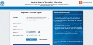 CBSE Superintendent & Junior Assistant Vacancy 2025