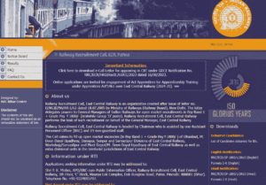 Railway RRC ECR Apprentice Online Form 2025