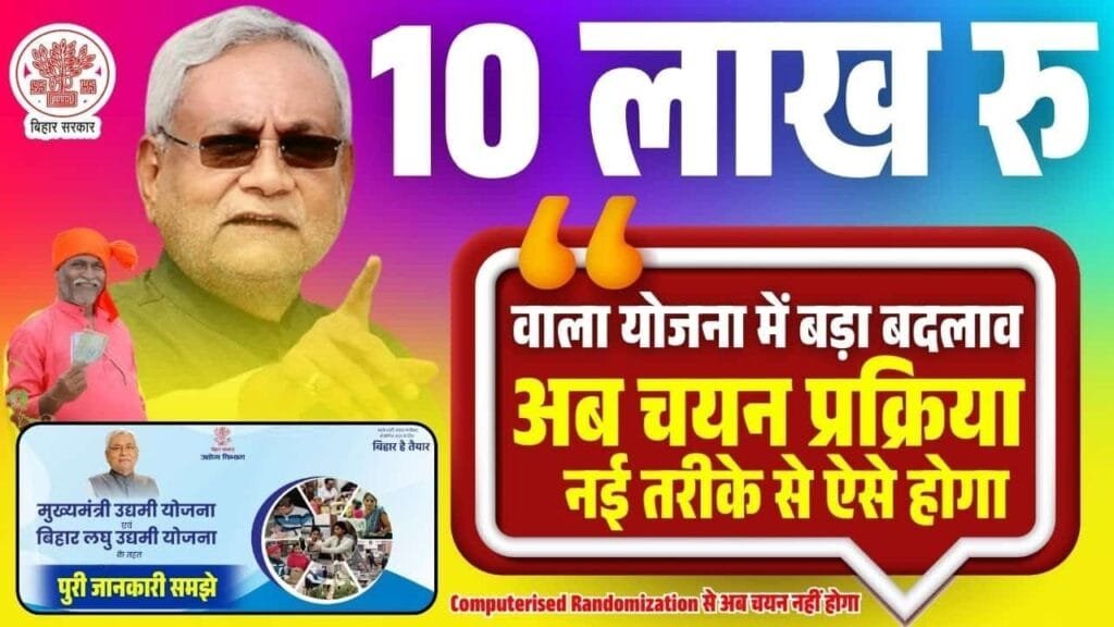 Bihar Udyami Yojana 2025 Selection Process