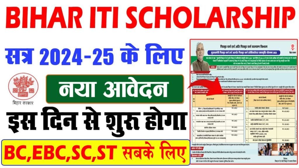 Bihar ITI Scholarship 2025