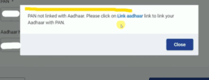 Link pan card with aadhar