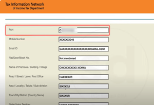 PAN Card Mobile Number Online Check