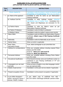 Air Force Non-Combatant Form 2025