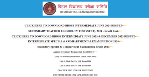 Bihar Inter & Matric Result Date 2025 Out