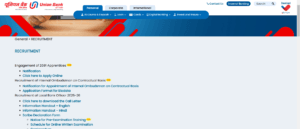 Union Bank Apprentice Vacancy 2025