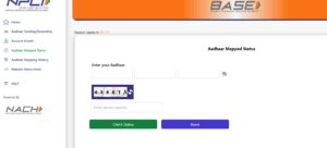 SBI NPCI Aadhaar Link