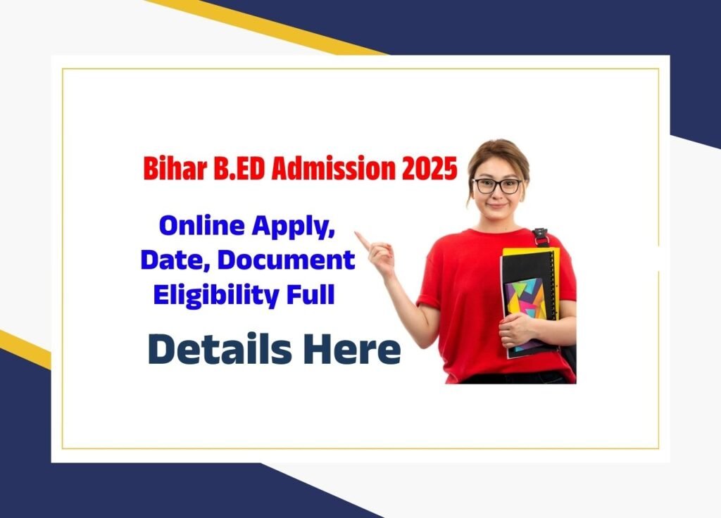 Bihar B.ED Admission 2025