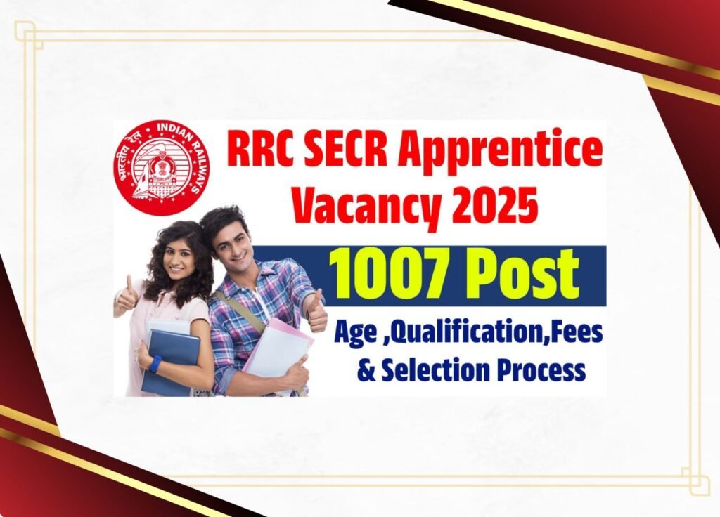 RRC SECR Apprentice Vacancy 2025