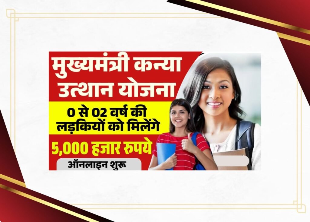 Mukhyamantri Kanya Utthan Scheme 2025