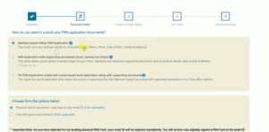 How to make a PAN card