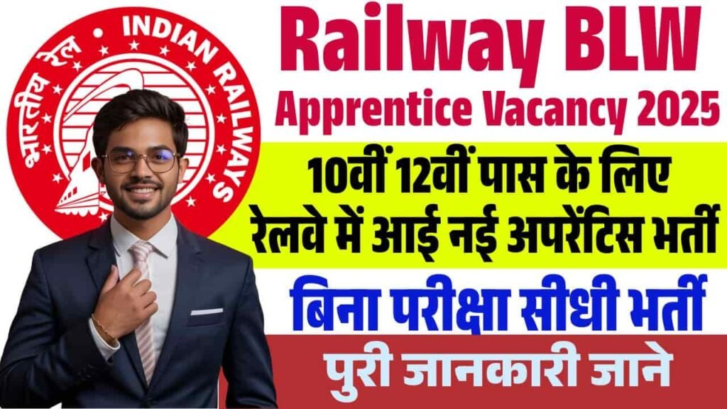 Railway BLW Apprentice Vacancy 2025