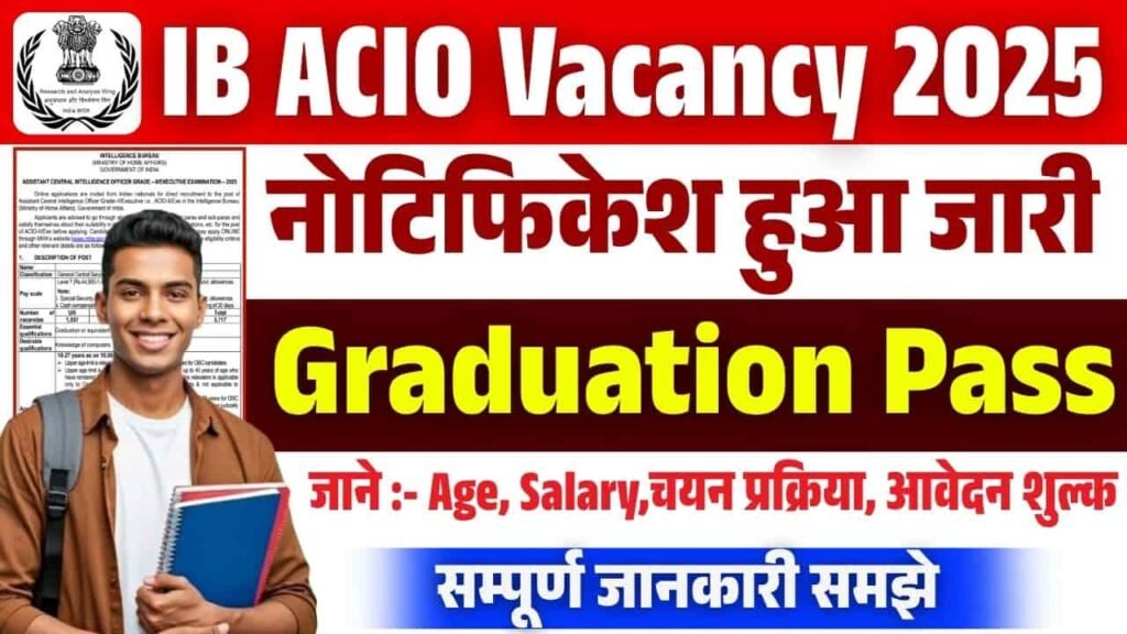 IB ACIO Vacancy 2025