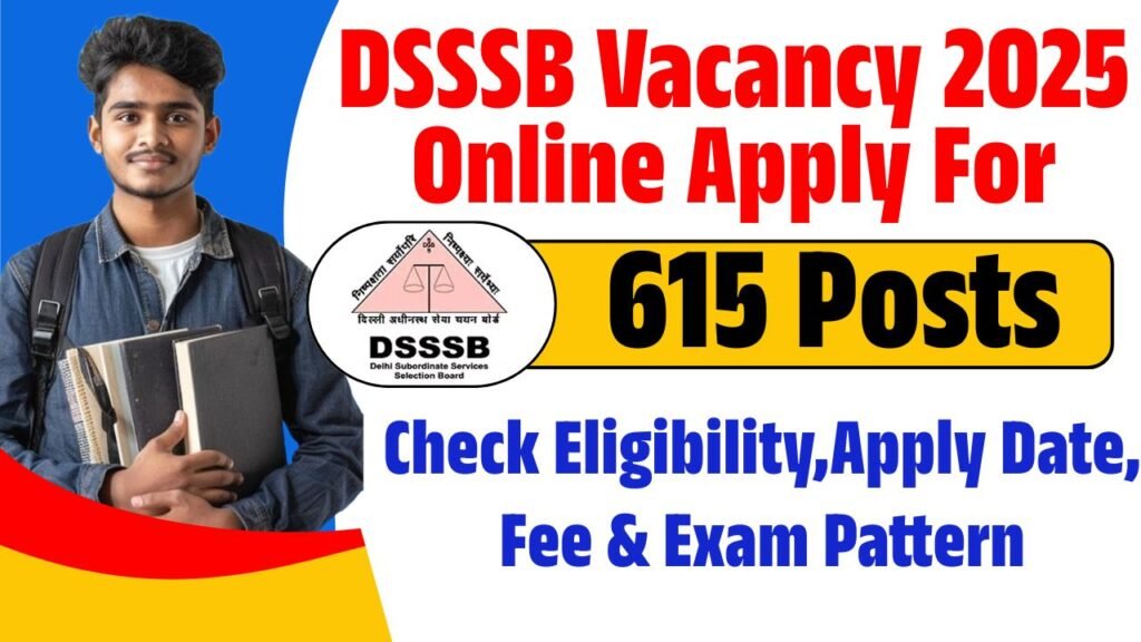 DSSSB Vacancy 2025
