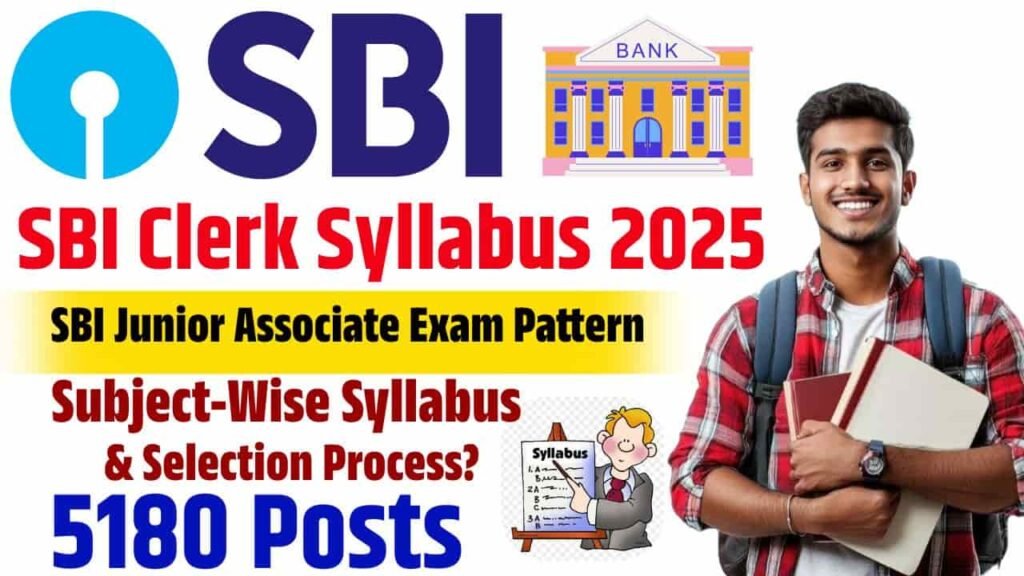 SBI Clerk Syllabus 2025