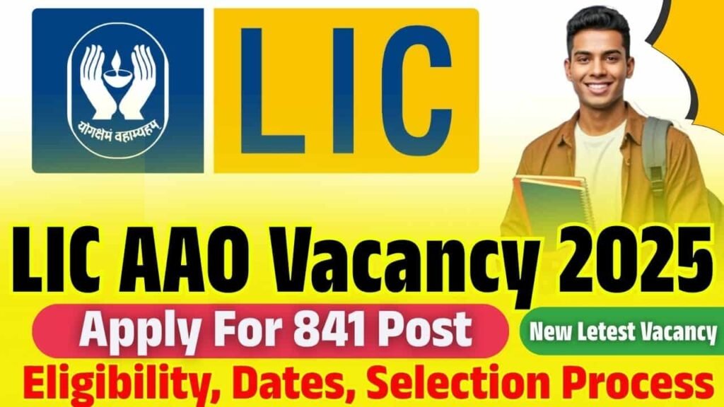 LIC AAO Vacancy 2025