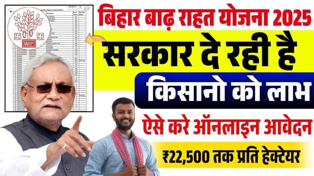 Bihar Baadh Rahat Yojana 2025