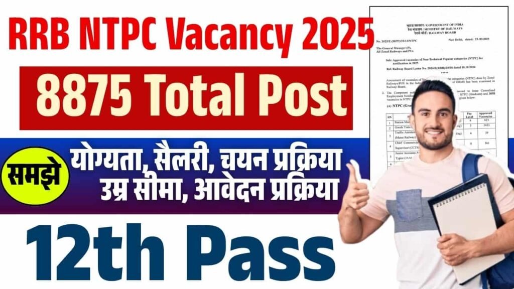 RRB NTPC Vacancy 2025