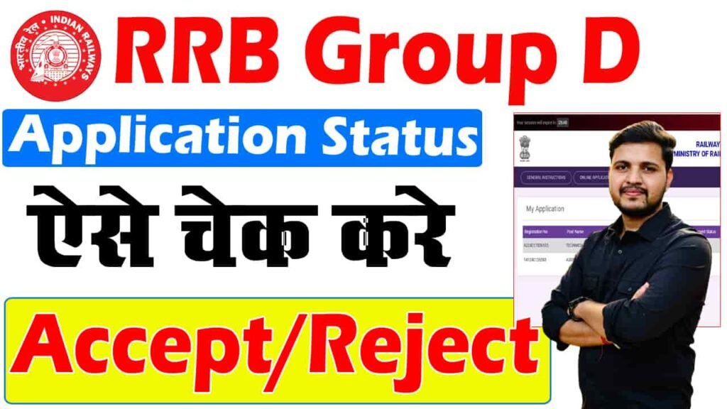 RRB Group D Application Status 2025
