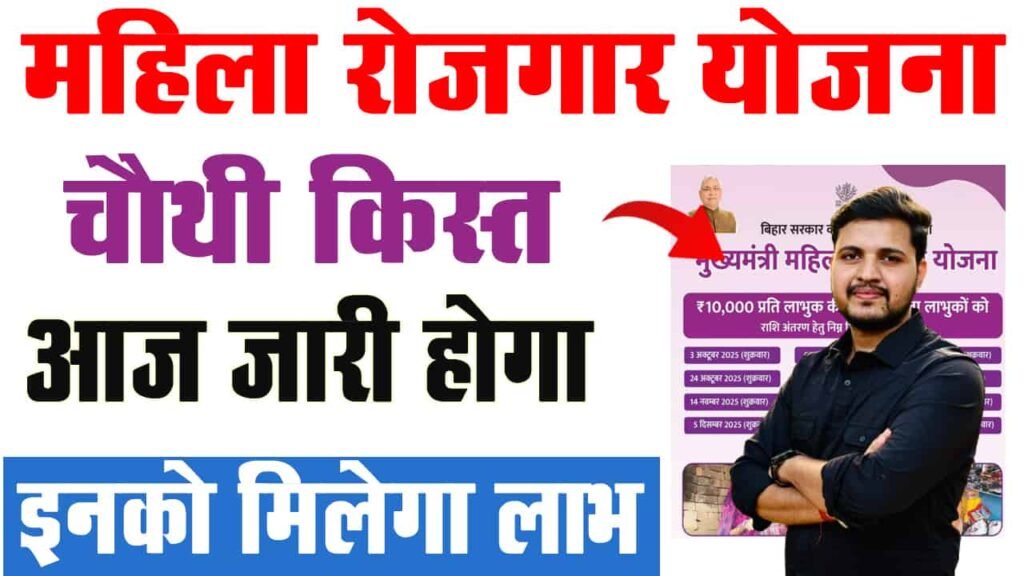Mahila Rojgar Yojana 4th Installment 2025