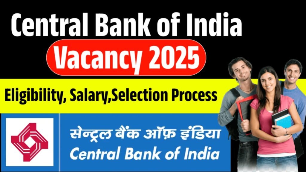 Central Bank of India Recruitment 2025