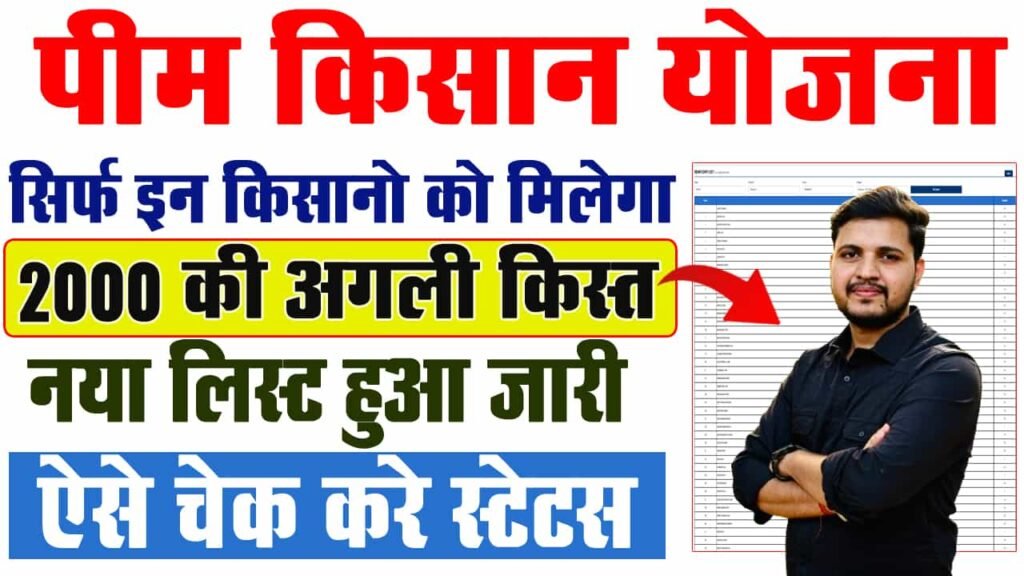 Pm Kisan New Eligibility List 2025