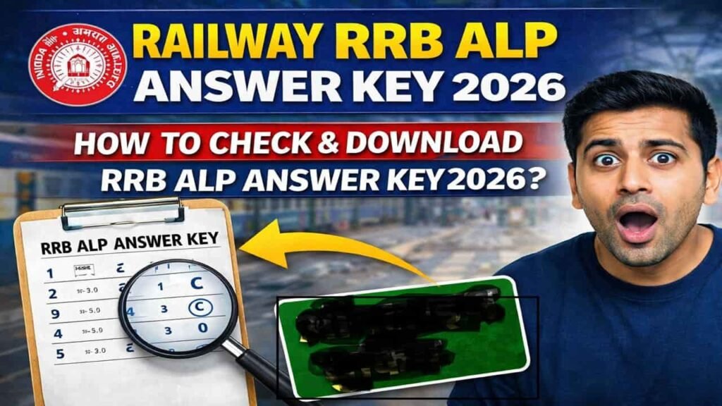 Railway RRB ALP Answer Key 2026