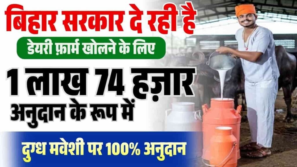 Bihar Dairy Farm Yojana 2026