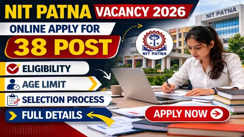NIT Patna Vacancy 2026