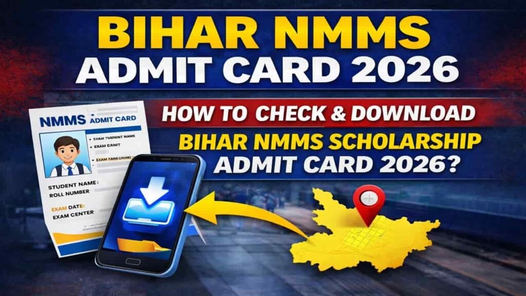 Bihar NMMS Admit Card 2026