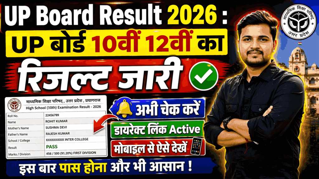UP Board Result 2026