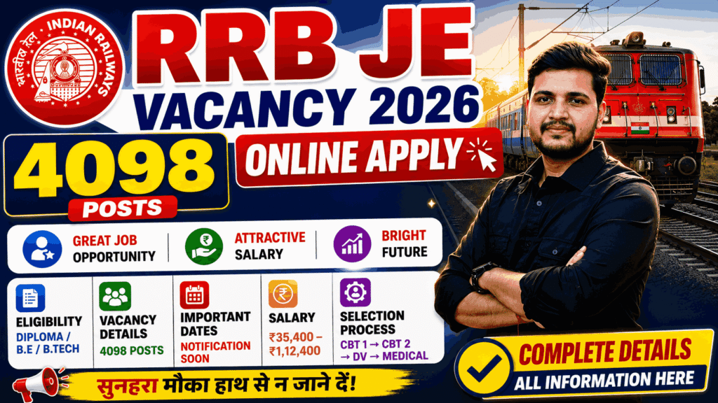 RRB JE Vacancy 2026