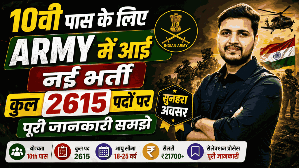 Army AOC New Vacancy 2026